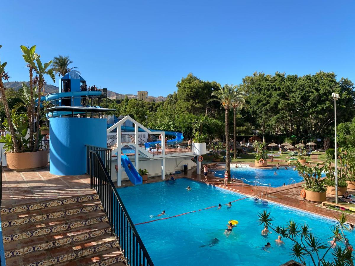 Modern Sea View Studio In Benal Beach Benalmádena Esterno foto